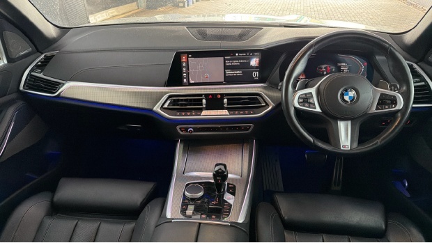 BMW X5 40D Mht M Sport Xdrive Euro 6 WR72FJN Blue #4