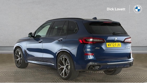 BMW X5 40D Mht M Sport Xdrive Euro 6 WR72FJN Blue #2