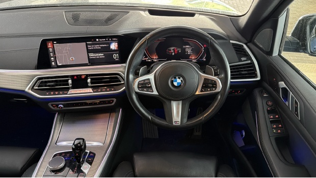 BMW X5 40D Mht M Sport Xdrive Euro 6 WR72FJN Blue #5
