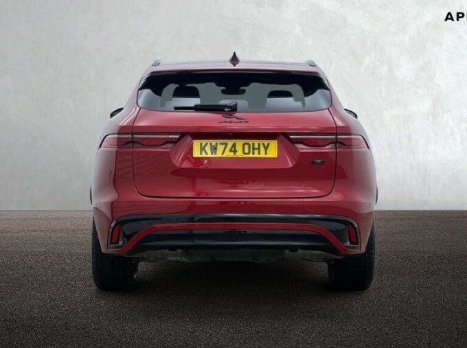 Jaguar F-Pace P400e 19.3Kwh R-dynamic Hse Black 90Th Anniversary KW74OHY Red #4