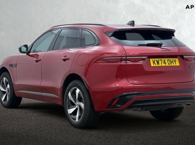 Jaguar F-Pace P400e 19.3Kwh R-dynamic Hse Black 90Th Anniversary KW74OHY Red #2