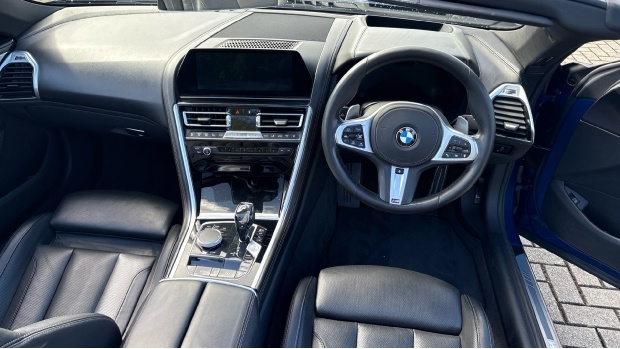 BMW 8 Series 840I Steptronic Euro 6 Blue #4