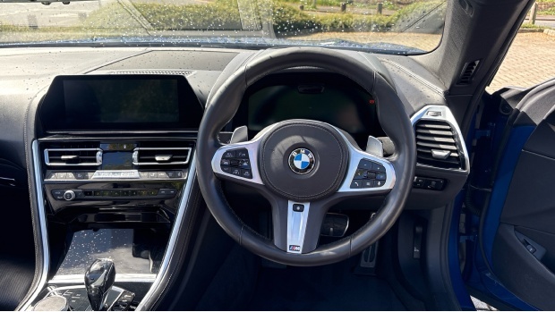 BMW 8 Series 840I Steptronic Euro 6 Blue #5