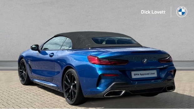 BMW 8 Series 840I Steptronic Euro 6 Blue #2