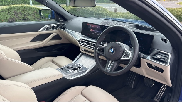 BMW 4 Series 420I M Sport Euro 6 GU73XFR Blue #6