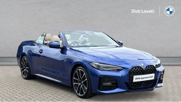 BMW 4 Series 2.0 420I M Sport Euro 6-Door Blue