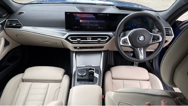 BMW 4 Series 420I M Sport Euro 6 GU73XFR Blue #4