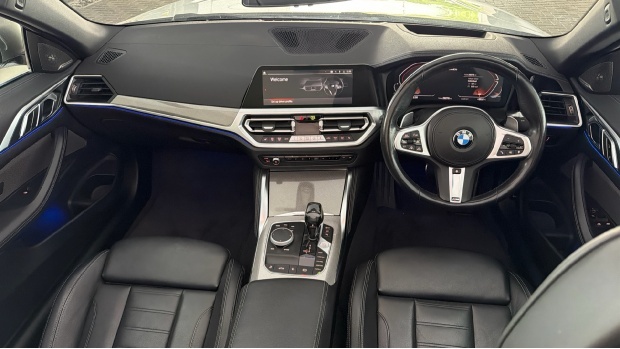 BMW 4 Series M440i Mht Xdrive Euro 6 White #4