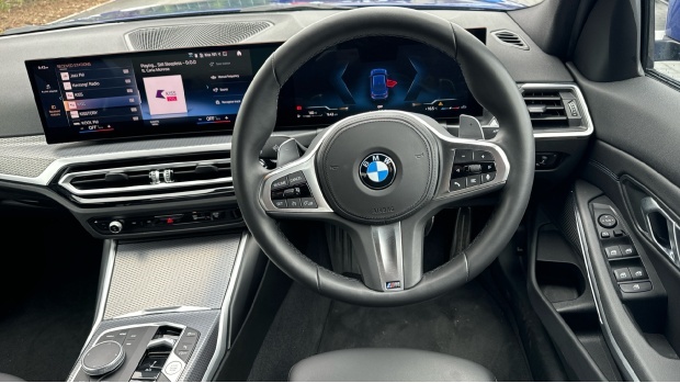BMW 3 Series 320I M Sport Euro 6 WR73RWK Blue #5