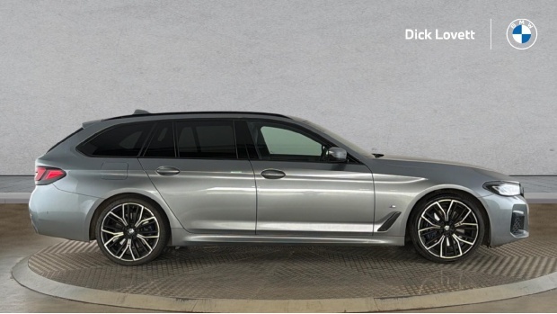 BMW 5 Series 520D Mht M Sport Touring Steptronic Euro 6 Grey #3
