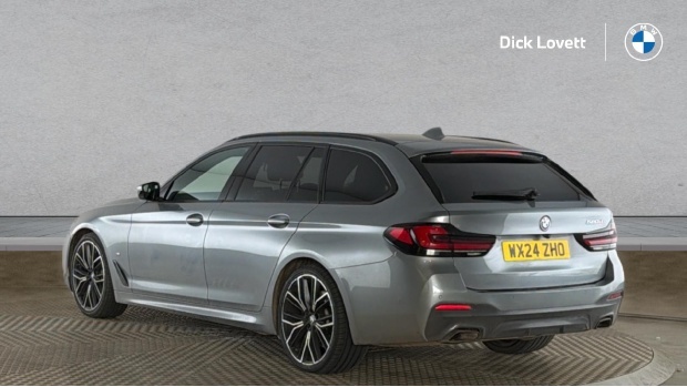 BMW 5 Series 520D Mht M Sport Touring Steptronic Euro 6 Grey #2
