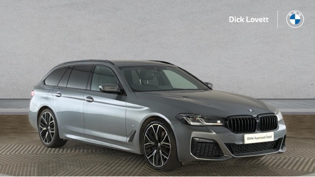 BMW 5 Series 520D Mht M Sport Touring Steptronic Euro 6 Grey