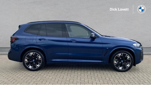 BMW iX3 80Kwh M Sport Pro Blue #3