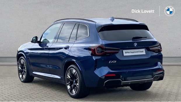 BMW iX3 80Kwh M Sport Pro Blue #2