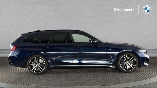 BMW 3 Series 2.0 330I M Sport Touring Euro 6 5-Door Blue #3