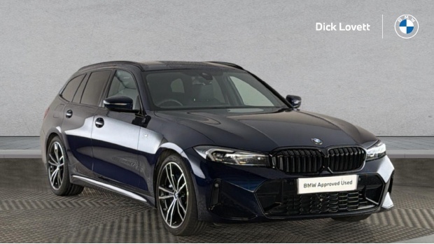 BMW 3 Series 2.0 330I M Sport Touring Euro 6 5-Door Blue