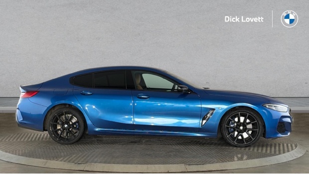 BMW 8 Series Gran Coupe 3.0 840I Steptronic Euro 6 4-Door Blue #3