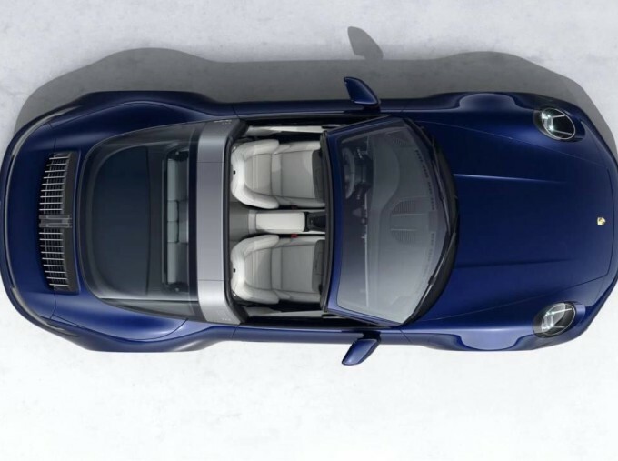 Porsche 911 992 4 Targa Pdk Euro 6 Blue #4