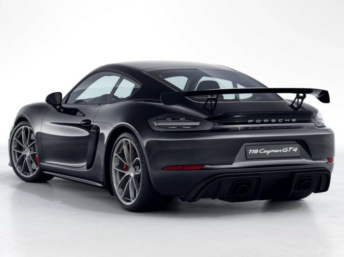 Porsche 718 Cayman Gt4 Pdk Euro 6 Black #3