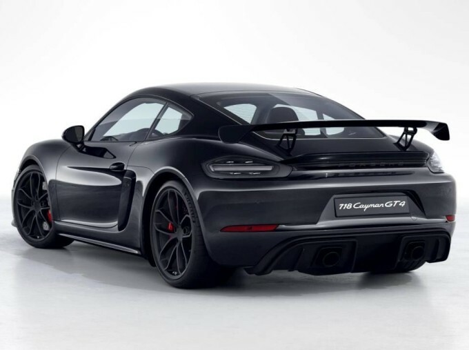 Porsche 718 Cayman Gt4 Pdk Euro 6 Black #3