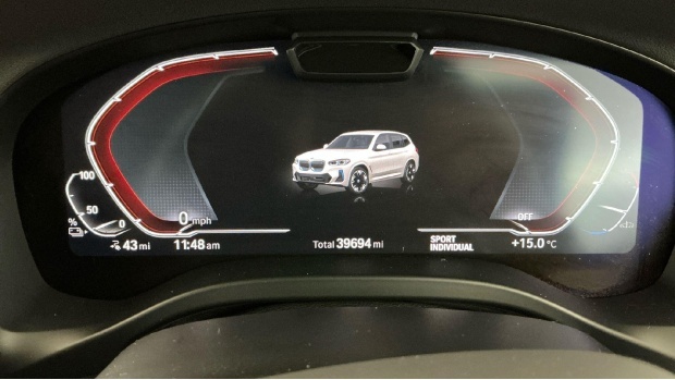 BMW iX3 80Kwh M Sport Pro White #4