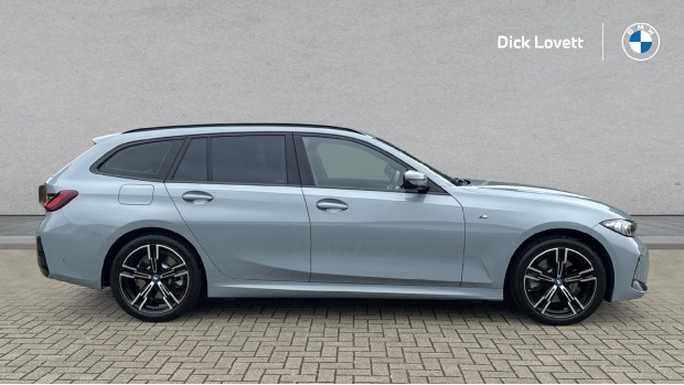 BMW 3 Series 330E 12Kwh M Sport Touring Euro 6 HX73ROU Grey #3