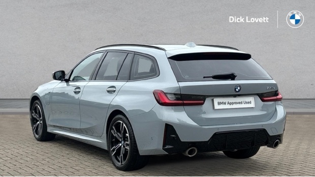 BMW 3 Series 330E 12Kwh M Sport Touring Euro 6 HX73ROU Grey #2