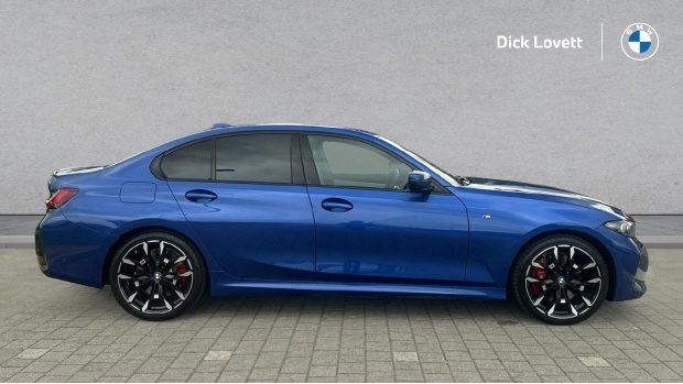 BMW 3 Series 2.0 320I M Sport Euro 6 4-Door Blue #3
