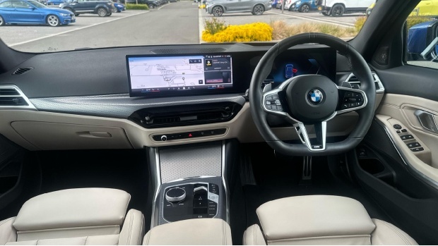 BMW 3 Series 2.0 320I M Sport Euro 6 4-Door Blue #4