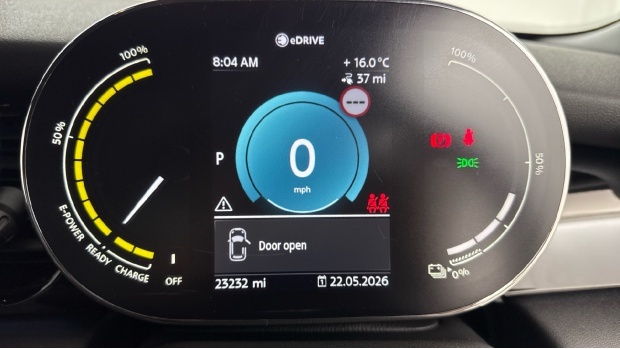 Mini Electric Hatchback Black #7