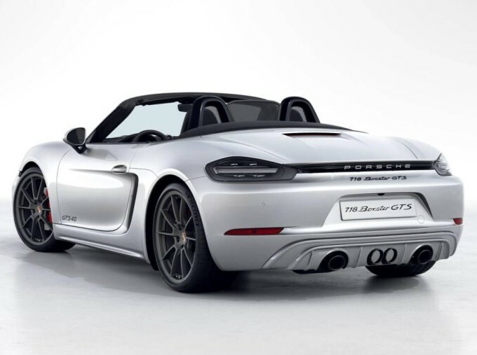 Porsche 718 Boxster 4.0 Gts Euro 6 2-Door Silver #3