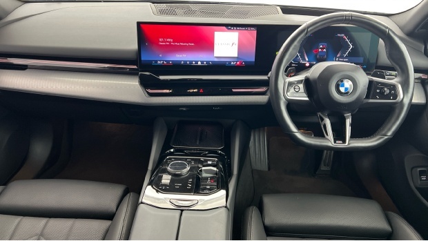 BMW 5 Series 2.0 520I Mht M Sport Pro Steptronic Euro 6 4-Door Blue #4