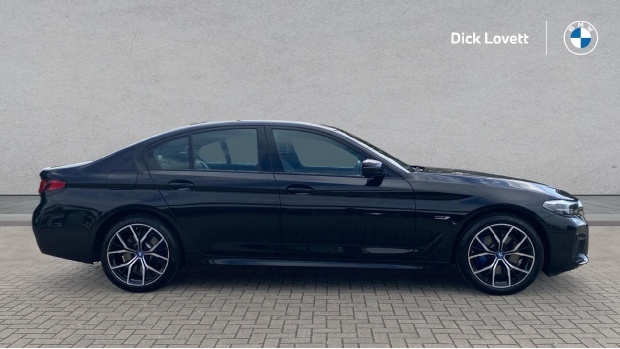 BMW 5 Series 2.0 530E 12Kwh M Sport Steptronic Euro 6 4-Door Blue #3