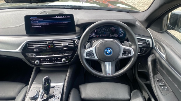 BMW 5 Series 2.0 530E 12Kwh M Sport Steptronic Euro 6 4-Door Blue #5