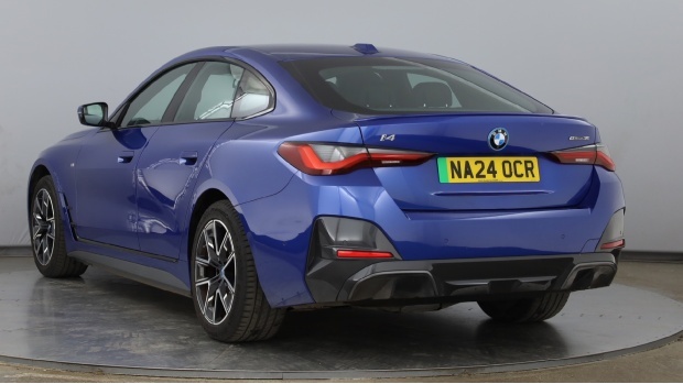 BMW i4 35 70.2Kwh M Sport Edrive Blue #2
