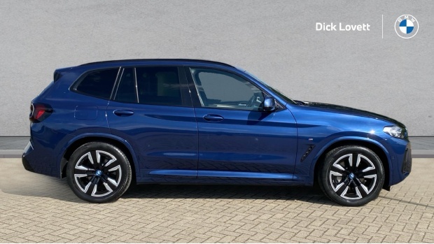 BMW iX3 80Kwh M Sport RO22KYP Blue #3