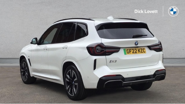 BMW iX3 80Kwh M Sport 5-Door White #2