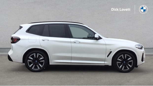 BMW iX3 80Kwh M Sport 5-Door White #3