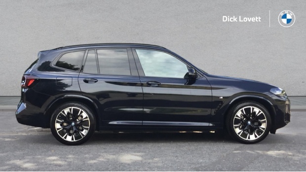 BMW iX3 80Kwh M Sport Pro MD72JNL Black #3