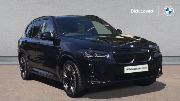 BMW iX3 80Kwh M Sport Pro MD72JNL Black