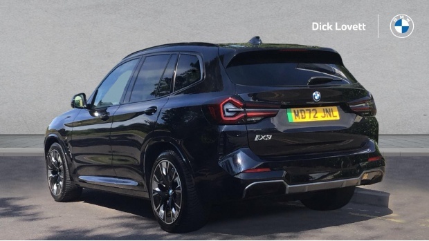 BMW iX3 80Kwh M Sport Pro MD72JNL Black #2