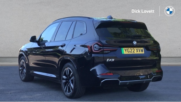 BMW iX3 80Kwh M Sport YG22XVW Black #2