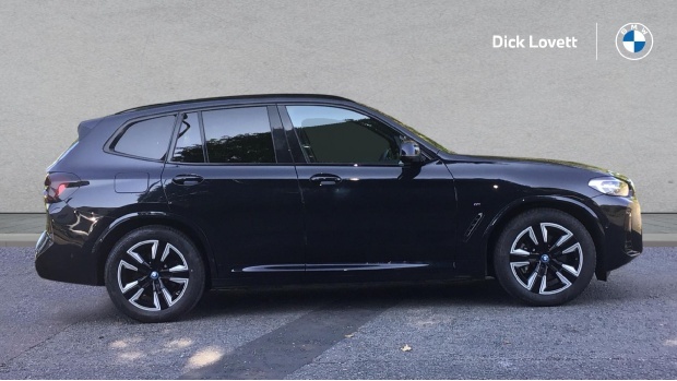 BMW iX3 80Kwh M Sport YG22XVW Black #3