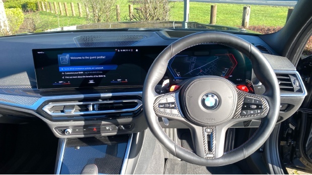 BMW M3 3.0 Biturbo Competition Steptronic M Xdrive Euro 6 Blue #5