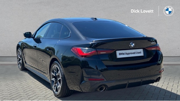 BMW 4 Series Gran Coupe 420I M Sport Euro 6 NL22NPP Blue #2