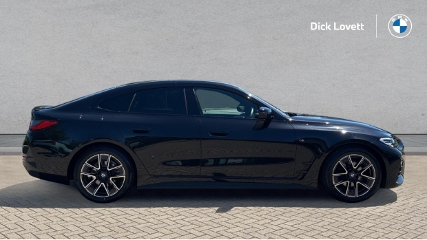 BMW 4 Series Gran Coupe 420I M Sport Euro 6 NL22NPP Blue #3