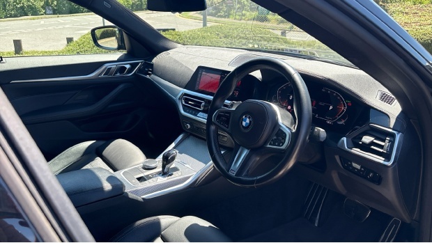 BMW 4 Series Gran Coupe 420I M Sport Euro 6 NL22NPP Blue #6