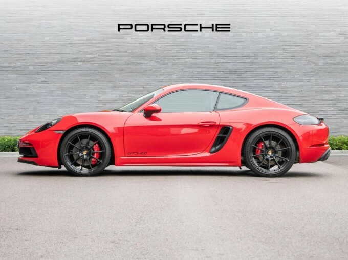 Porsche 718 Cayman Gts Euro 6 Red #2