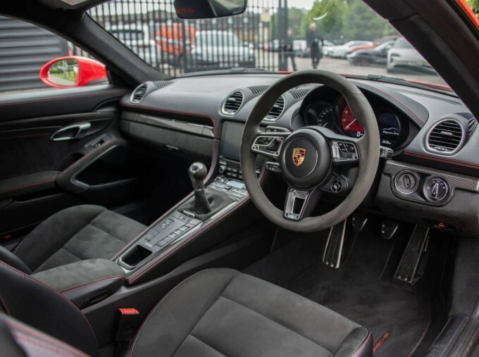 Porsche 718 Cayman Gts Euro 6 Red #4