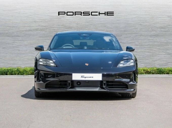 Porsche Taycan Taycan Limousine Black #5